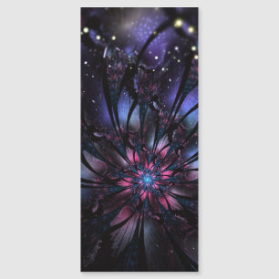 Resumen del diseño de flor fractal.