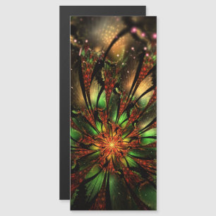 Resumen del diseño de flor fractal.