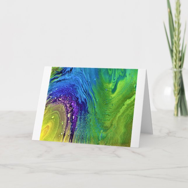 Resumen del estudio de color 12, tarjeta (Anverso)