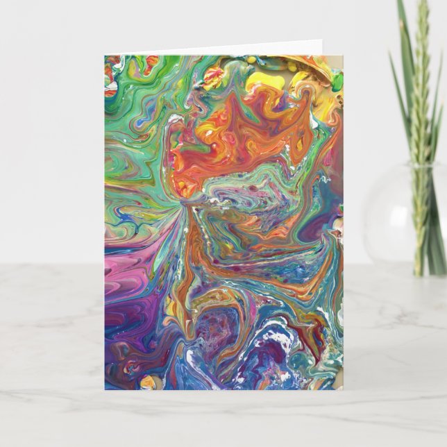 Resumen del estudio de color 1, tarjeta (Anverso)