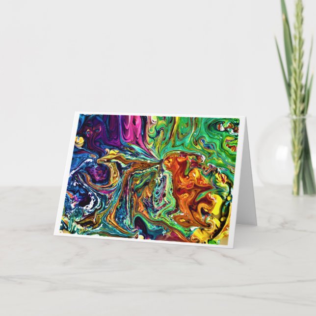 Resumen del estudio de color 1, tarjeta (Anverso)