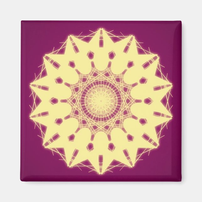 Resumen del imán artístico (Frente)