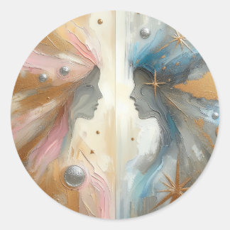 Resumen del impresionismo Pegatina de arte