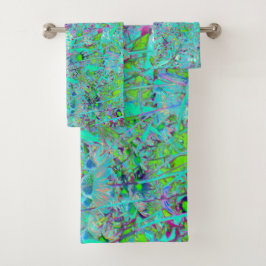 Resumen del Jardín Verde y Morado de las Flores de