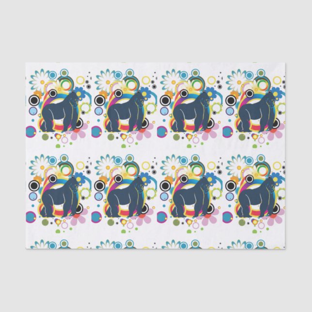 Resumen del papel de los tejidos de gorilas (Anverso)