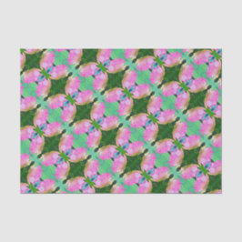 Resumen del papel de tejidos rosa Lotus