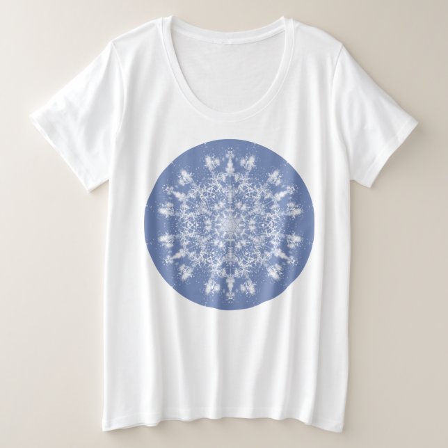 Resumen del pastel de nieve fractal de Lacy sobre  (Anverso del diseño)