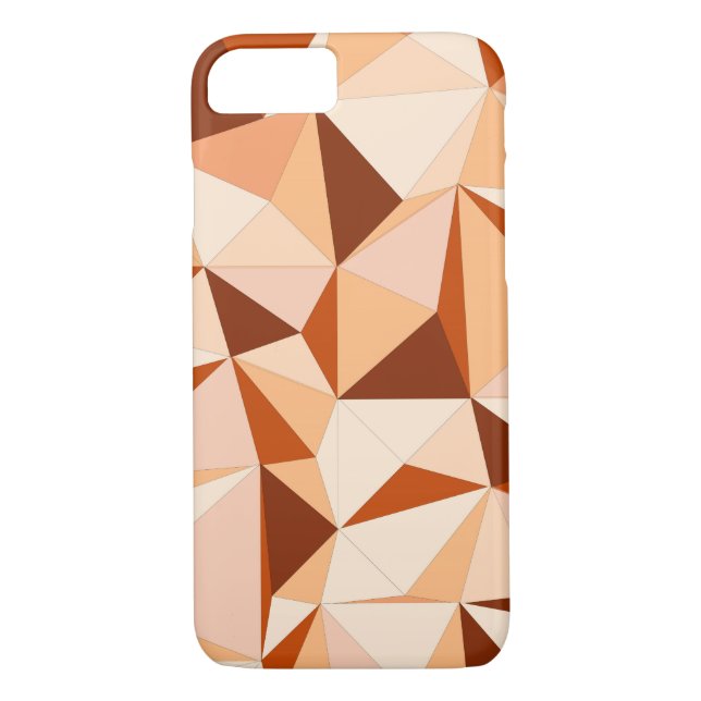 Resumen del patrón plasmado en segundo plano Funda (Reverso)