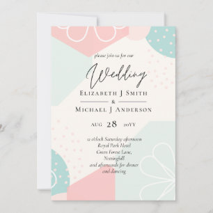 Resumen del presupuesto de la invitación a la boda