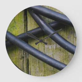 Resumen del reloj de pared acrílico de arte