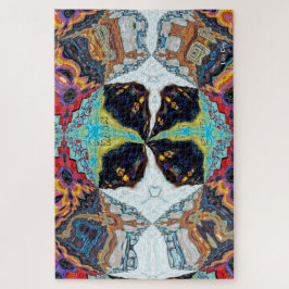 Resumen del rompecabezas de la flor negra