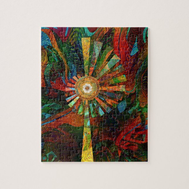 Resumen del rompecabezas del arte (Vertical)