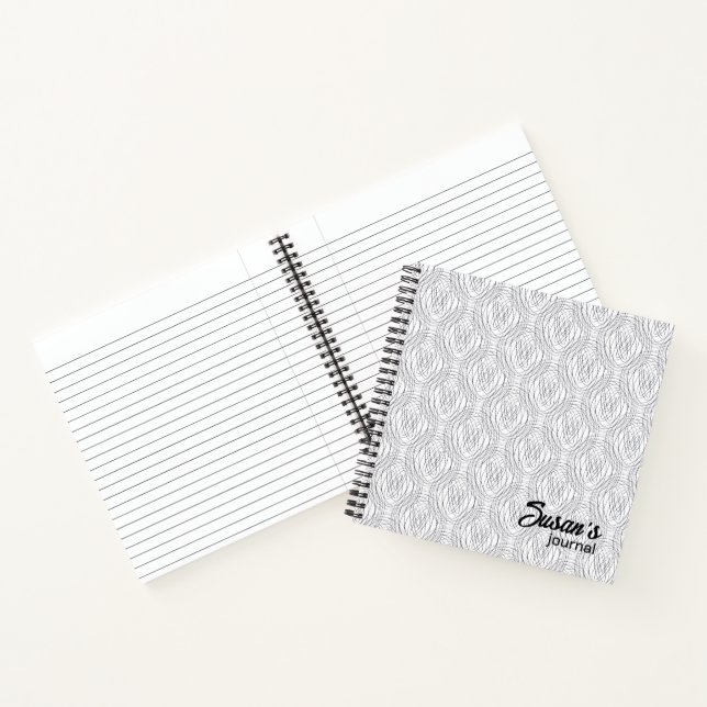 Resumen Diario de Círculos Blancos Negros (Interior)