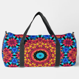 Resumen Diseño geométrico Rosa Bolsa de Duffel