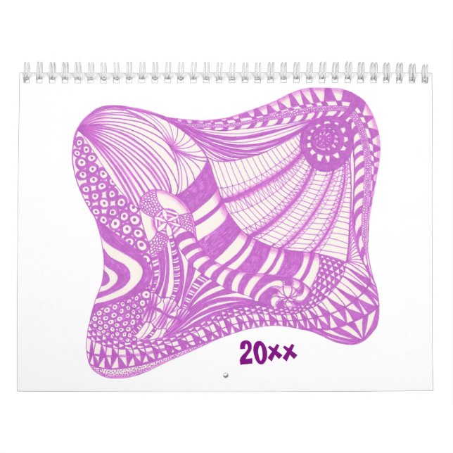 Resumen Diseños Dibujos Calendario de Pinturas (Tapa)