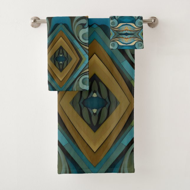 Resumen El Arte Deco Inspirado Cubista 9 (In situ)