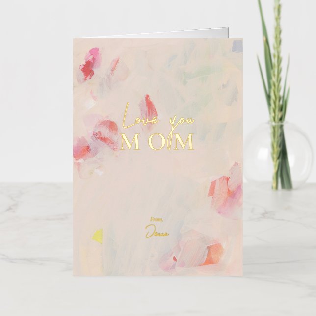 Resumen El Día de la Madre te quiere mamá (Anverso)