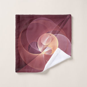 Resumen Elegante Vino Moderno Arte Fractal Rojo