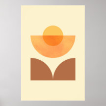 Resumen escandinavo arte de circulo geométrico