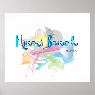 Resumen expresionismo Poster de arte digital