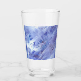 Resumen feliz pintura de arte acrílico en blanco a