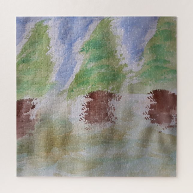 Resumen Fir Trees Jigsaw Puzzle (Vertical)