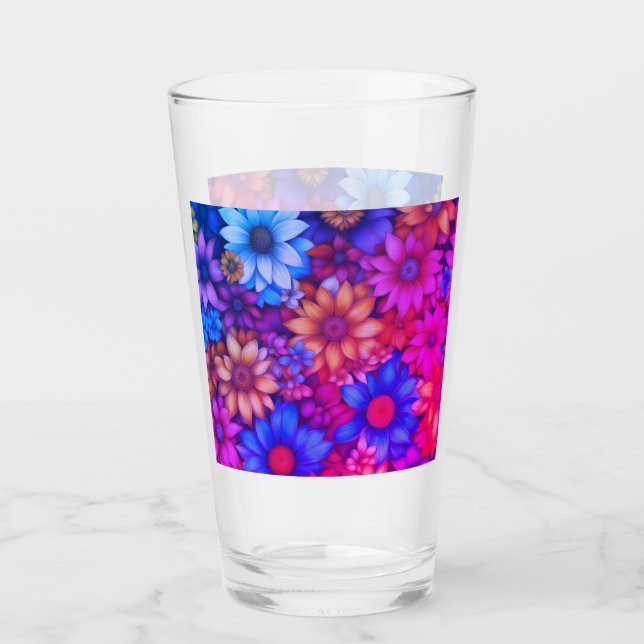 Resumen floral colorido #76 (Anverso)