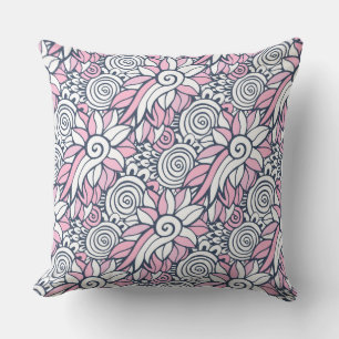 Resumen Flores Patrones de lanzamiento almohadas