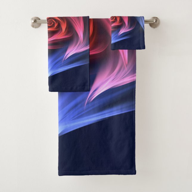 Resumen Forma De Vortex Rojo Y Azul (In situ)