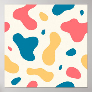 Resumen Formas multicolores Arte