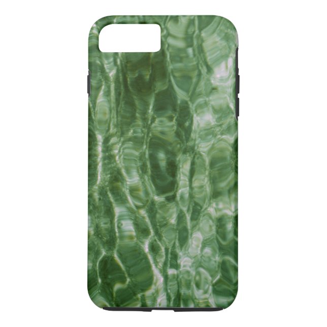 Resumen Funda duro para iPhone Green Water 8/7 Plu (Reverso)
