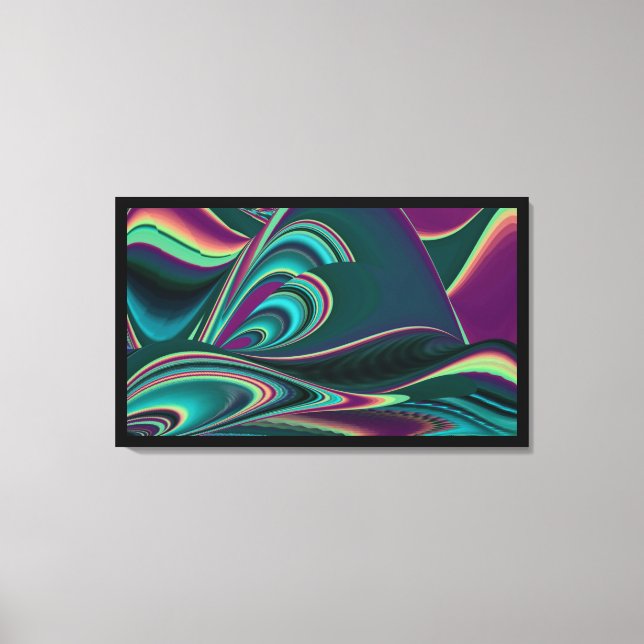 Resumen futurista arte arte arcoiris metálico en 3 (Anverso)