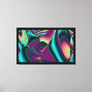Resumen futurista arte arte arcoiris metálico en 3