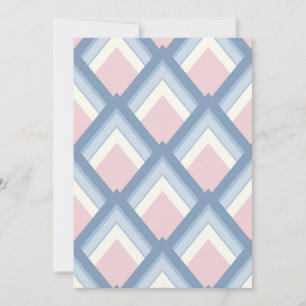 Resumen geométrico, azul, rosa y blanco roto