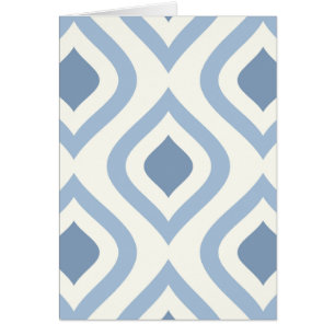 Resumen geométrico, azul y blanco roto