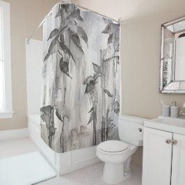Resumen Gray Bamboo Cortina de Ducha