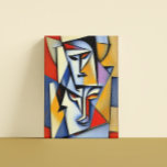 Resumen Impresión de lienzo de Cubist Zen<br><div class="desc">El Resumen Zen Cubist Canvas Print es totalmente personalizable y único para colgar en las paredes de casa y oficina. Diseñado por Norman Reutter.</div>