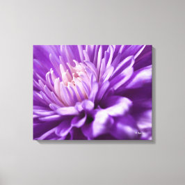 Resumen Impresión de lienzo floral