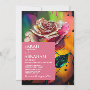 Resumen Invitación a casar con rosas rosas rosas r