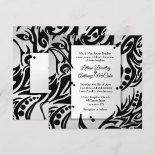 Resumen Invitación a la boda tribal de plata