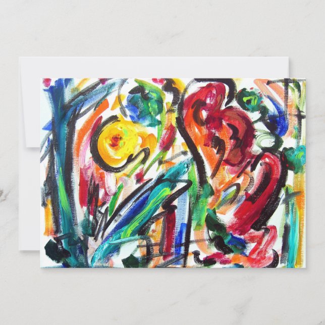 Resumen Invitación a "la felicidad del corazón" (Anverso)