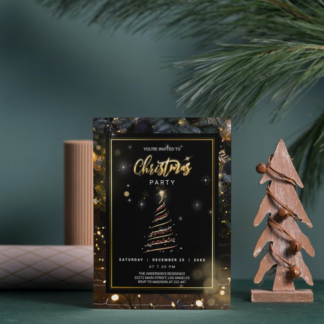 Resumen Invitación de Navidades de árbol de Navida (Subido por el creador)