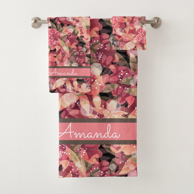 Resumen lindo hermoso hermoso diseño floral de flo (In situ)