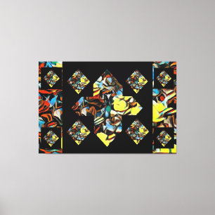 Resumen Más Rótulo Arte de canvas de claveles (Soñ