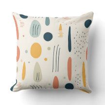 Resumen minimalista Estilo Boho lanzar almohada