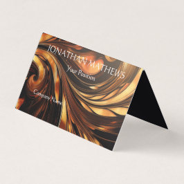 Resumen moderno de la tarjeta de visita 4