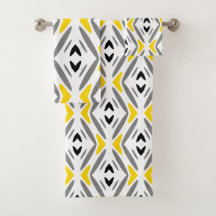 Resumen moderno Diamante gris amarillo