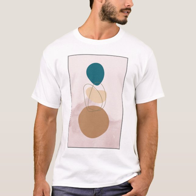 Resumen moderno Diseño de camisetas Boho (Anverso)