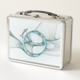 Resumen moderno Nombre de color azul turquesa frac