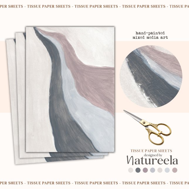 Resumen moderno Papel de Tejido Terracotta Boho (Subido por el creador)